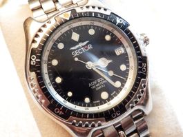 Sector, ADV 6000, Quartz, Herren, Wasserd. bis 100 M, läuft.