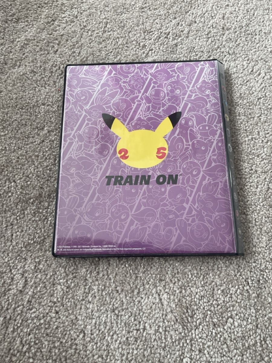 Pokémon Raccoglitori: Pokémon Sammelordner Train On 25th Anniversary  – Nuovo (secondo la descrizione) da Unterkulm venduto da AnoliOccasion 3