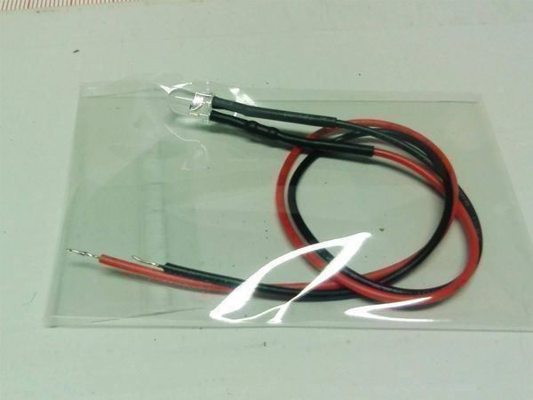 Componenti elettronici: Flacker-LED 5mm klar/grün 12V verkabelt – Nuovo (secondo la descrizione) da Luzern venduto da Salefactory 2