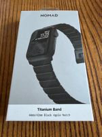 Bracelet NOMAD Titanium Band noir pour Apple Watch 44/42 mm