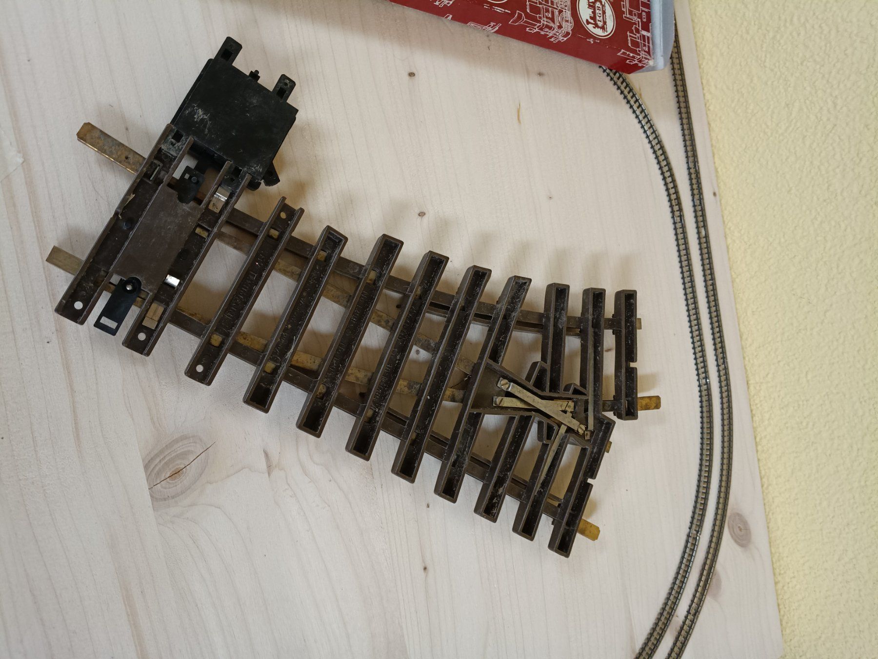 LGB Modellini di ferrovie: Handweiche rechts LGB 1200 – Usato da Dallenwil venduto da eins-O 1