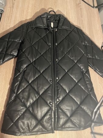 Coole Mango Lederjacke, Grösse M!