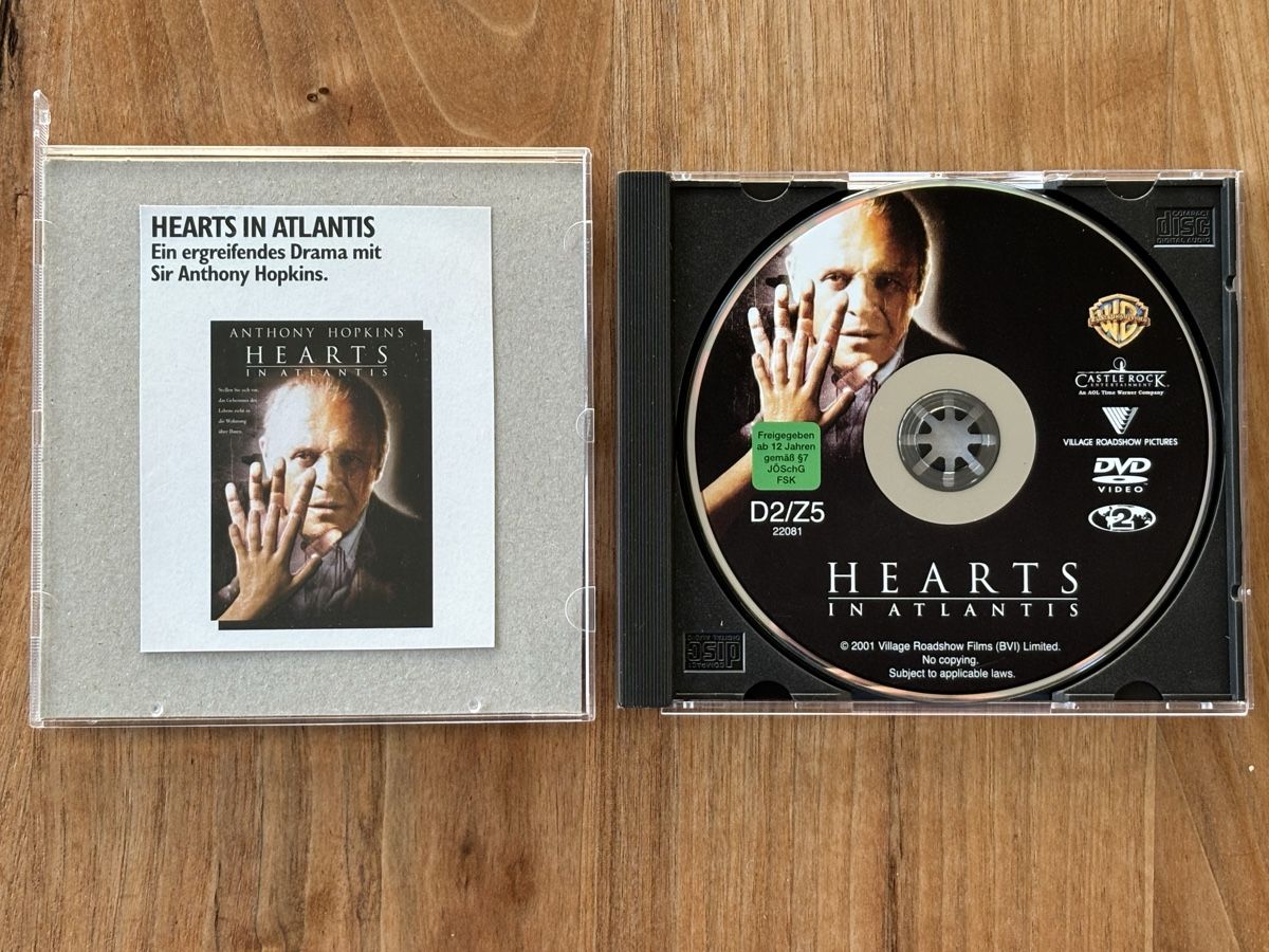 Tous les DVDs: DVD Hearts in Atlantis – D'occasion à Belp par brb66 3