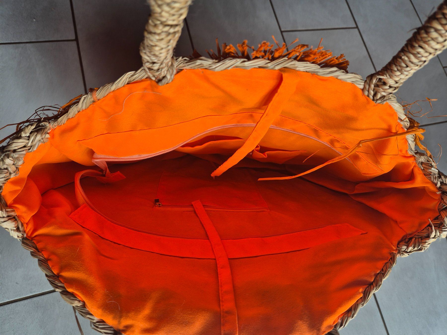 Borse da donna: Bellissima borsa in paglia – Nuovo (secondo la descrizione) da Luzern venduto da jen_9s9n 6
