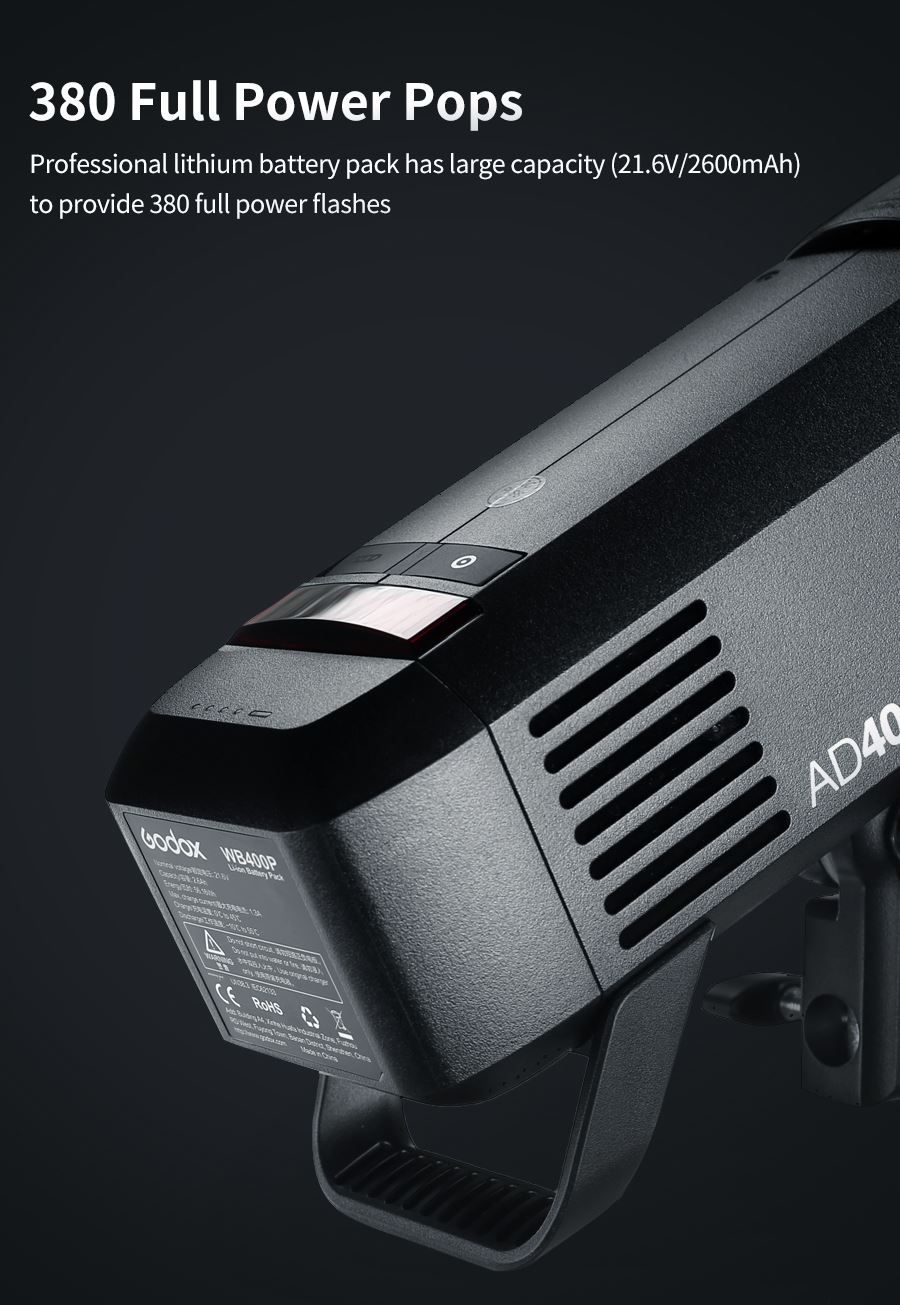 Flash: Godox AD400 Pro All-in-One Blitzlicht – Nuovo e nell'imballaggio originale da Malans GR venduto da BUYBEST-Schweiz 5