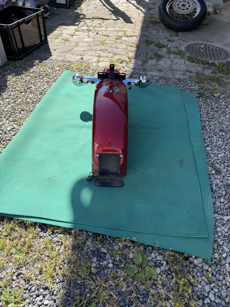 Harley-Davidson Tutti i ricambio per moto: Harley Davidson FLSTC Heritage Softail Heckfender komplett – Usato da Dagmersellen venduto da seat89