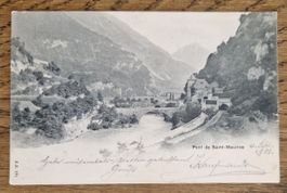 Pont de Saint-Maurice 1901, n. Huttwil z. Fam. Hegi
