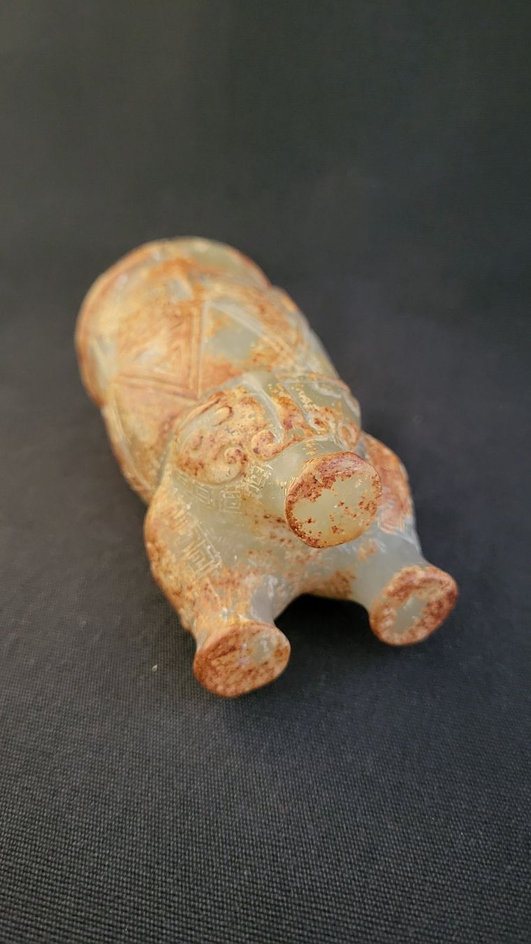 Figuren: Steinschnitzerei Becher Jade??? – Gebraucht aus Basel von spinne02 7