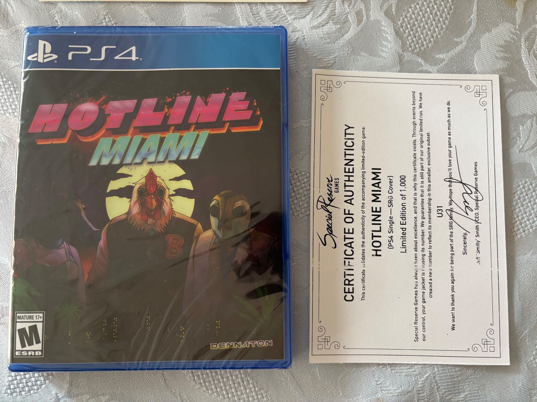 Giochi: Hotline Miami (Nachpressung) NEU – Nuovo e nell'imballaggio originale da Frenkendorf venduto da gelbeZinnie 1