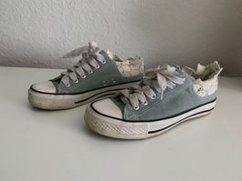 Jeans Sneaker Chucks hellblau 36