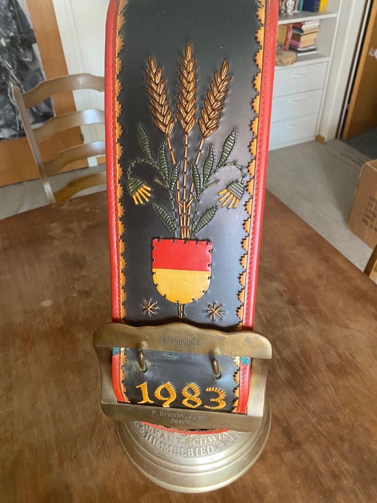 Campanacci mucche: Glocke Kant. Schwingfest Solothurn 1983 – Usato da Zürich venduto da 09Laila09