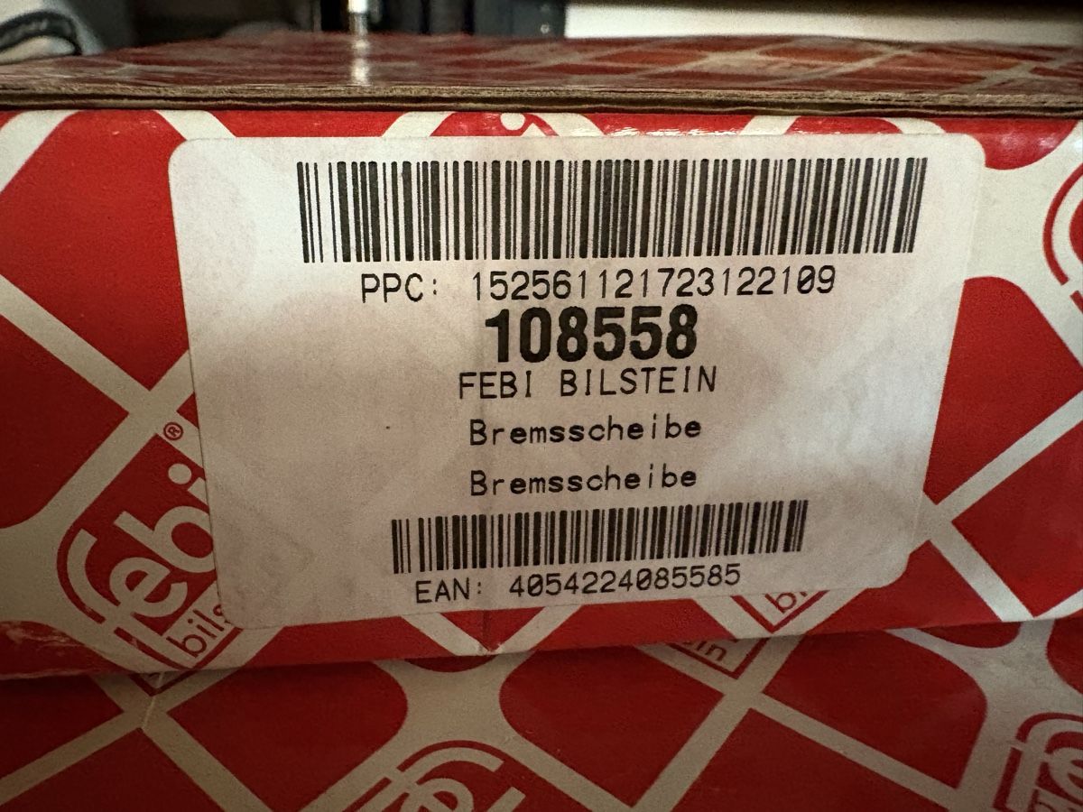 Nissan Alle Autoersatzteile: FEBI BILSTEIN 108558 Bremsscheibe neu – Neu und originalverpackt aus Boswil von P18 3