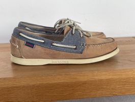 Sebago Docksides Spinnaker (beige-blau Gr.41,5)