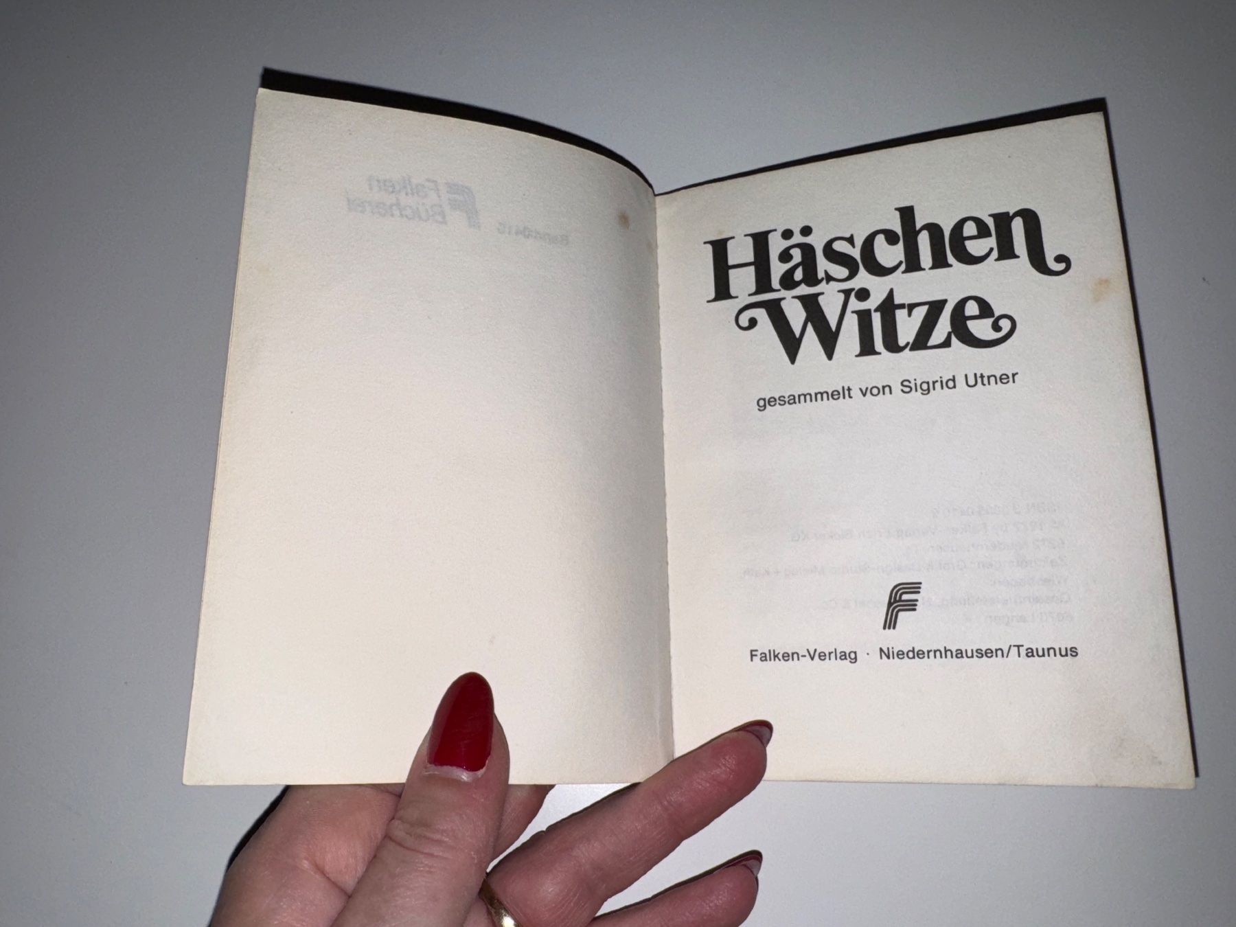 Libri: BUCH: Häschen Witze – Usato da Grosswangen venduto da Kleine.Knoepfe 1