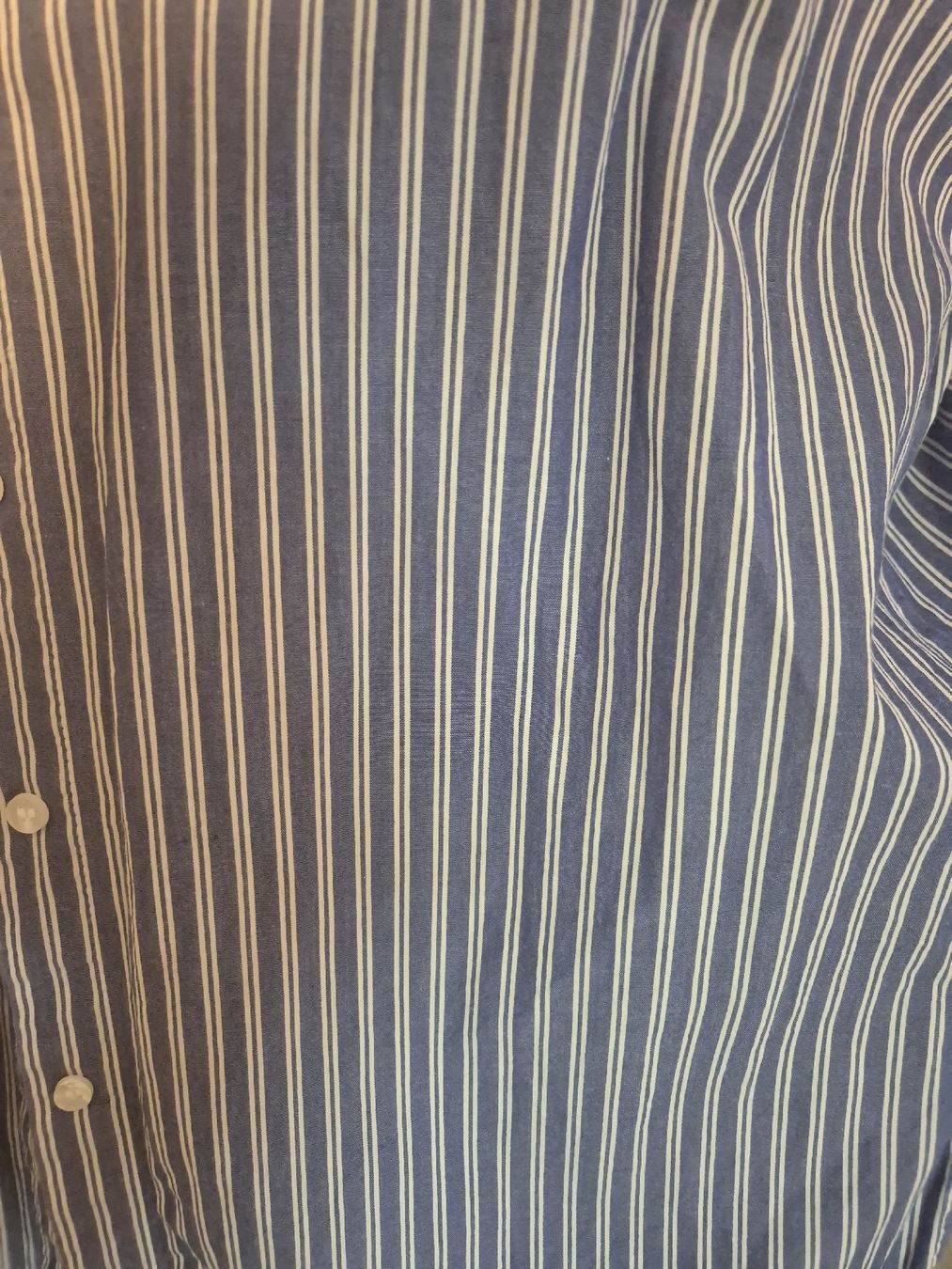 Opus Camicette: Bluse Opus gestreift mit Bindegurt blau Grösse 40 – Usato da Zürich venduto da Drago670 7