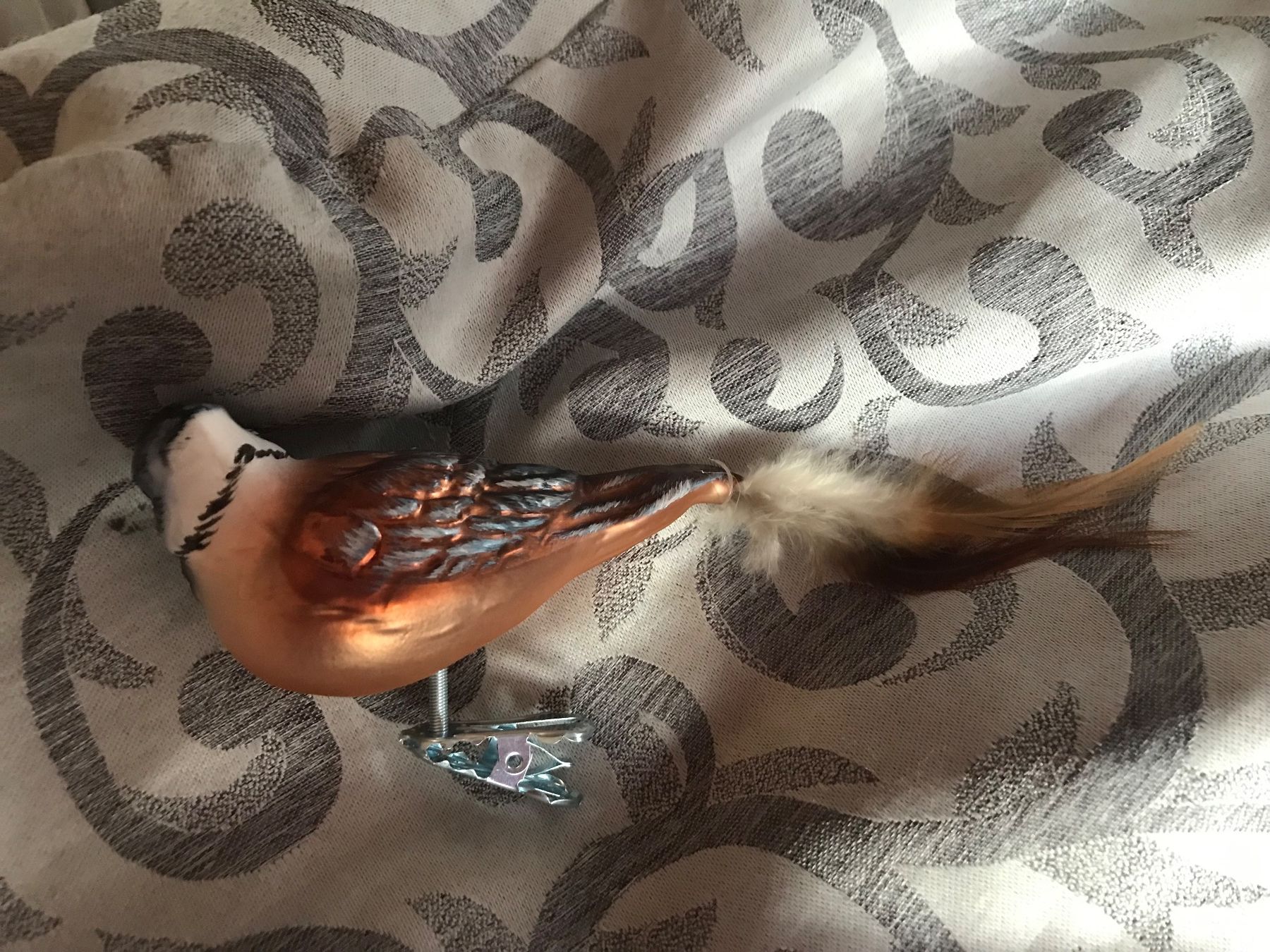 Tutte le decorazioni: Haubenmeise Vogel Christbaumschmuck – Nuovo e nell'imballaggio originale da Alpnach Dorf venduto da marvo 4