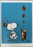 KeC: Snoopy „Coffee Break“, signiert 2/10