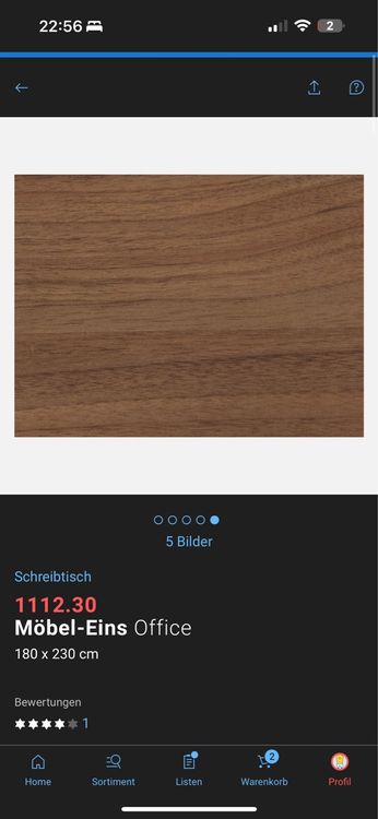 Schreibtische: Eck-Schreibtisch höhenverstellbar – Gebraucht aus Igis von Vi99 4