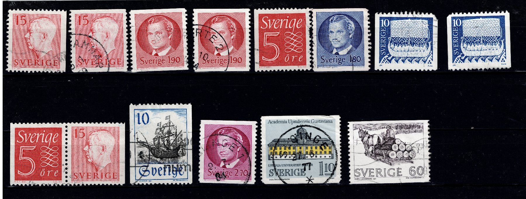 Tutti i francobolli: Briefmarken 14x Schweden – Usato da Tenniken venduto da mik_6mxg 5