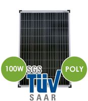 Solartronics Solarpanel 100W Polykristal
