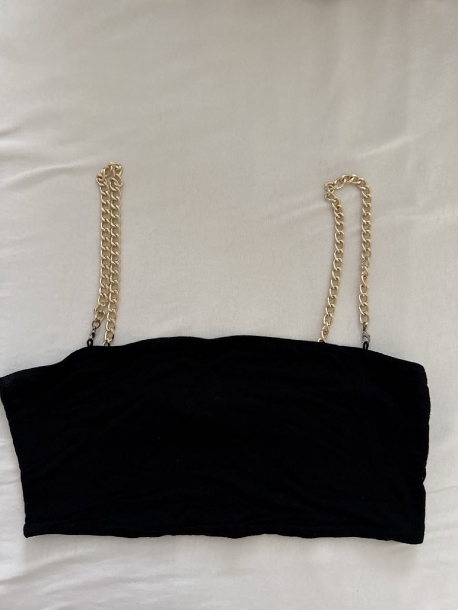 Shein Top: Bandeau avec bretelle bijoux  – Usato da Estavayer-le-Lac venduto da jor_tz2z