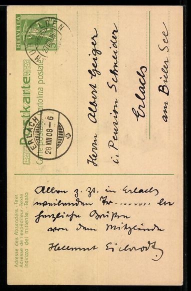 Cartes postales: sign. Hellmut Eichrodt: Karlsruhe, Wande – D'occasion à Berlin par bartko-reher 1