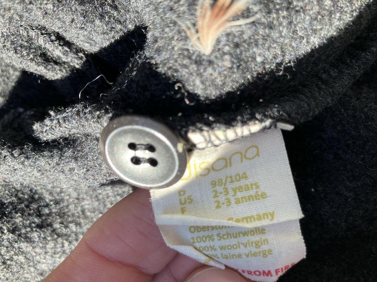 Disana Giacche & Cappotti: Disana Walkjacke anthrazit – Usato da Winterthur venduto da mascarpone909 2