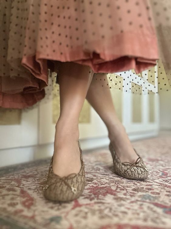 Dior Damenschuhe: CHRISTIAN DIOR oblique logo zen ballerinas, 38 – Neu (gemäss Beschreibung) aus Wermatswil von Alkinoe 3