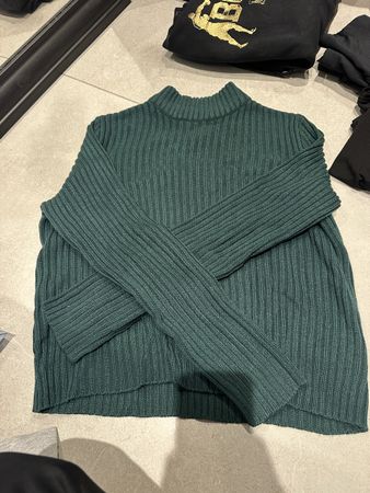 H&M Divided Strickpullover, dunkelgrün, Grösse S, Top!