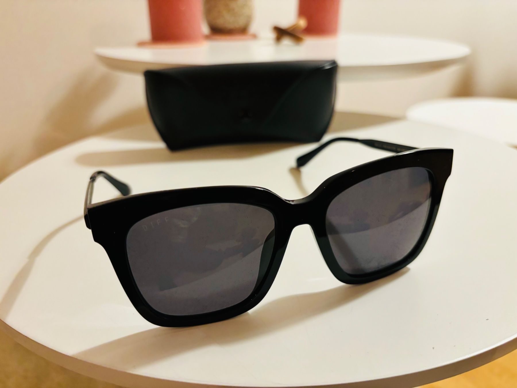 Lunettes & Verres: DIFF EYEWEAR BK-GR10P Bella Black Sonnenbrille – D'occasion à Zürich par dennisbooker2001 1