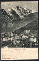 AK Interlaken, Hotel mit Jungfrau, 1904