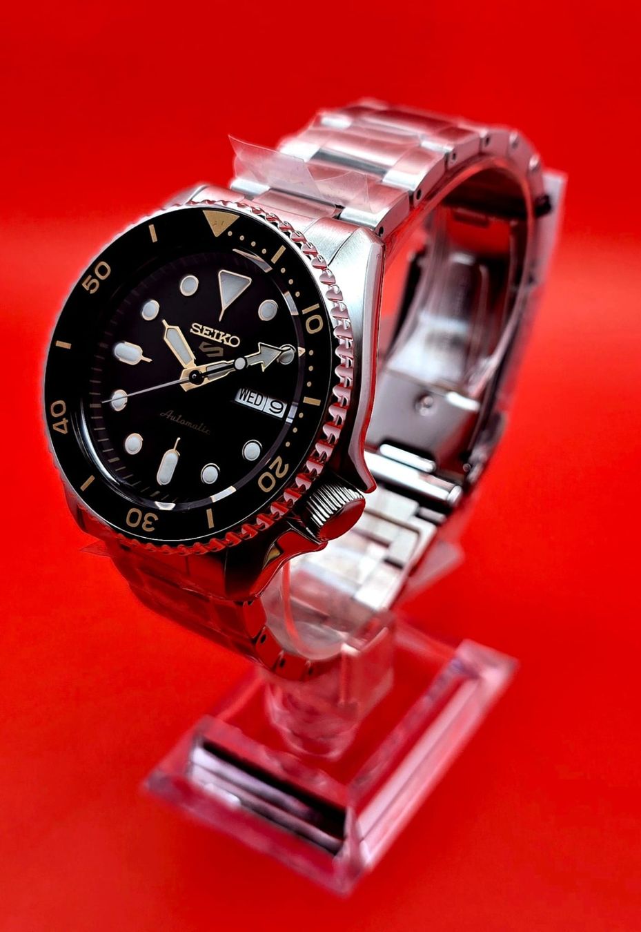 Seiko Orologi: SEIKO AUTOMATIC DAY-DATE FULLSET 2Y WARRANTY – Nuovo e nell'imballaggio originale da Neftenbach venduto da Taschen-Uhren 9