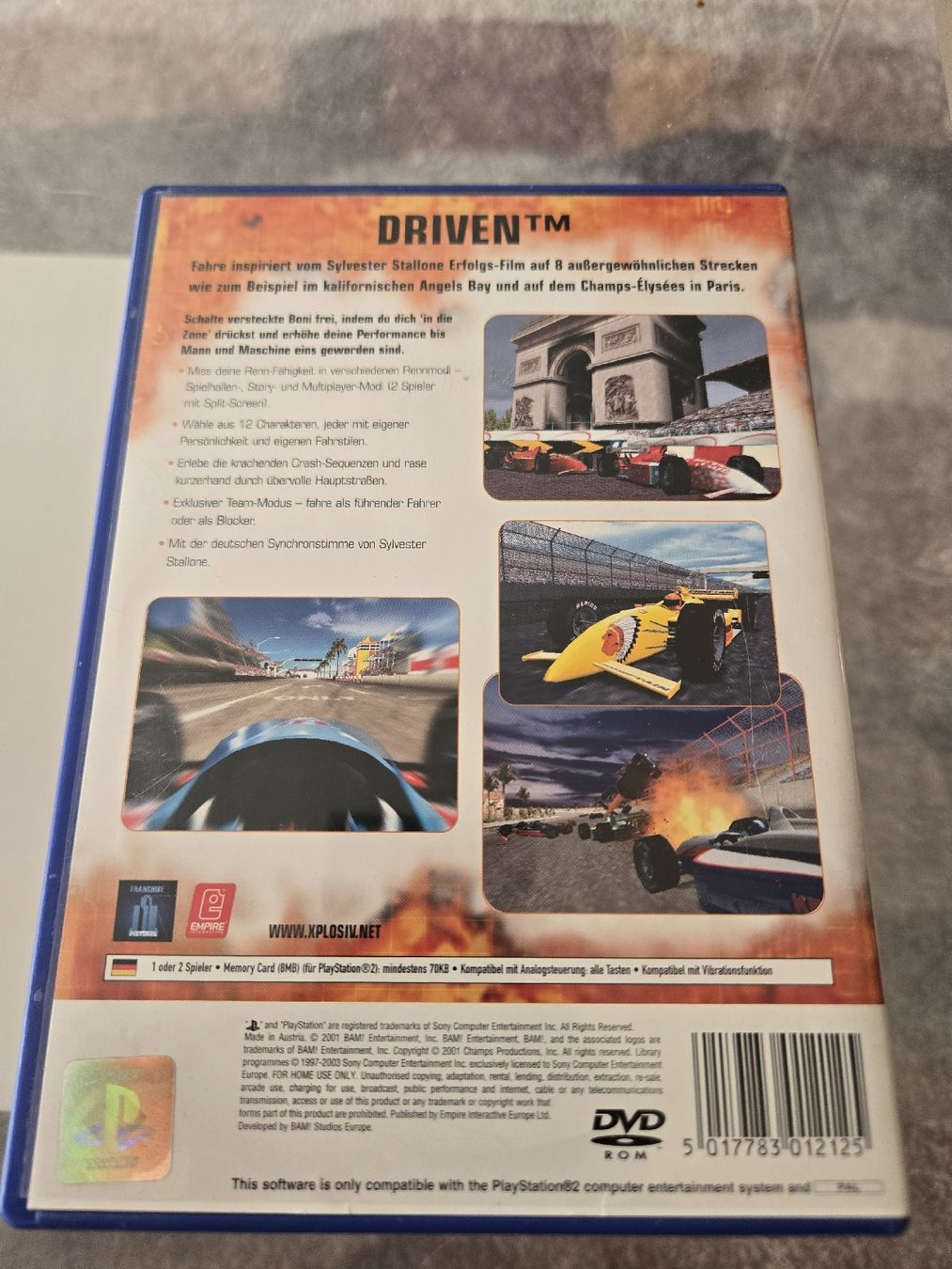 Jeux: Driven PS2 – D'occasion à Bussigny par Kfdlt 1