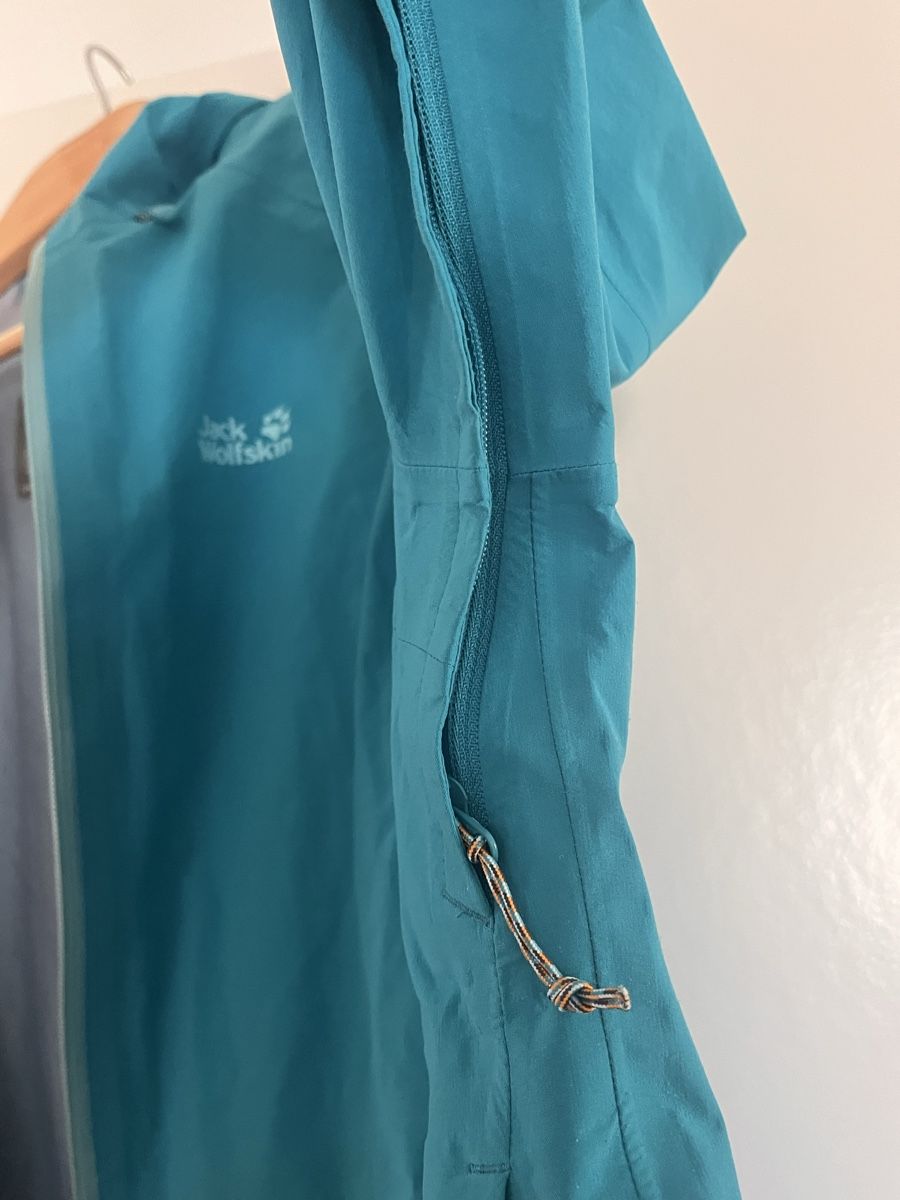 Jack Wolfskin Giacche: Regenjacke Jack Wolfskin türkis – Usato da meilen venduto da mer_2qj9 4