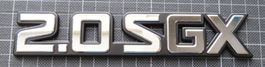 Autoschriftzug Nissan 2.0 SGX Neu