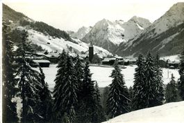 Klosters - im Winter + 1928 gelaufen