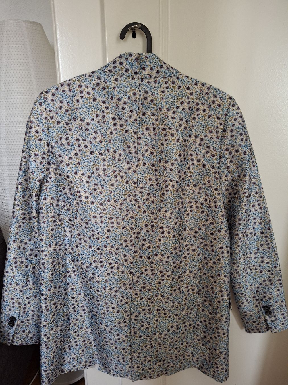 Zara Jacken: Blazer fleuri Zara S bleu – Gebraucht aus Lausanne von Cognitia 2