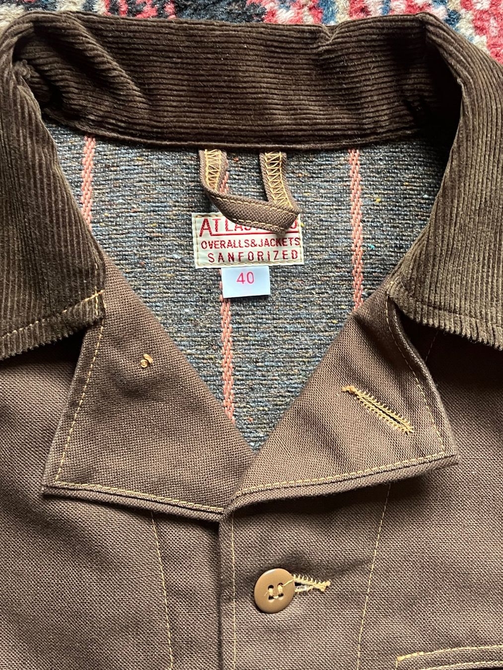Jacken: At Last & Co, Duck Canvas Jacke, Blanket lined, Grösse 40 – Gebraucht aus Zürich von Adelmax 1