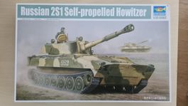 1:35 2S1 Gvozdika Self-propeller howitzer - Trumpeter 05571