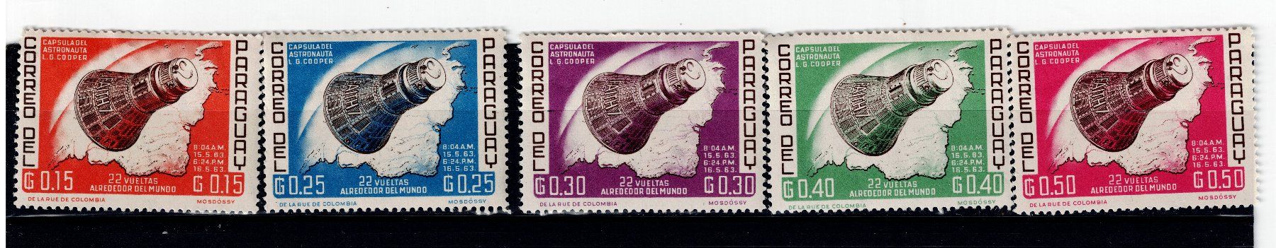 Tutti i francobolli: Briefmarken 5x Paraguay – Usato da Tenniken venduto da mik_6mxg 8