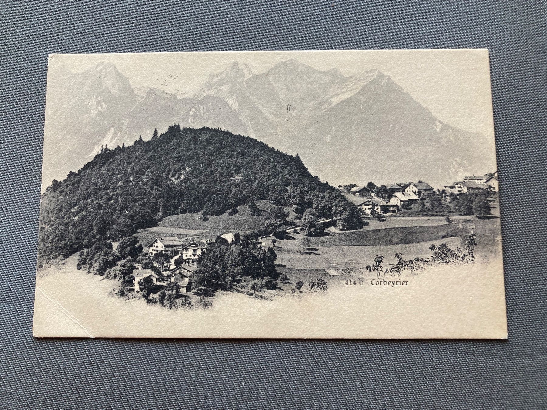 Ansichtskarten: Alte Ansichtskarte Corbeyrier, 1906 – Gebraucht aus Zürich von mik_h9ty