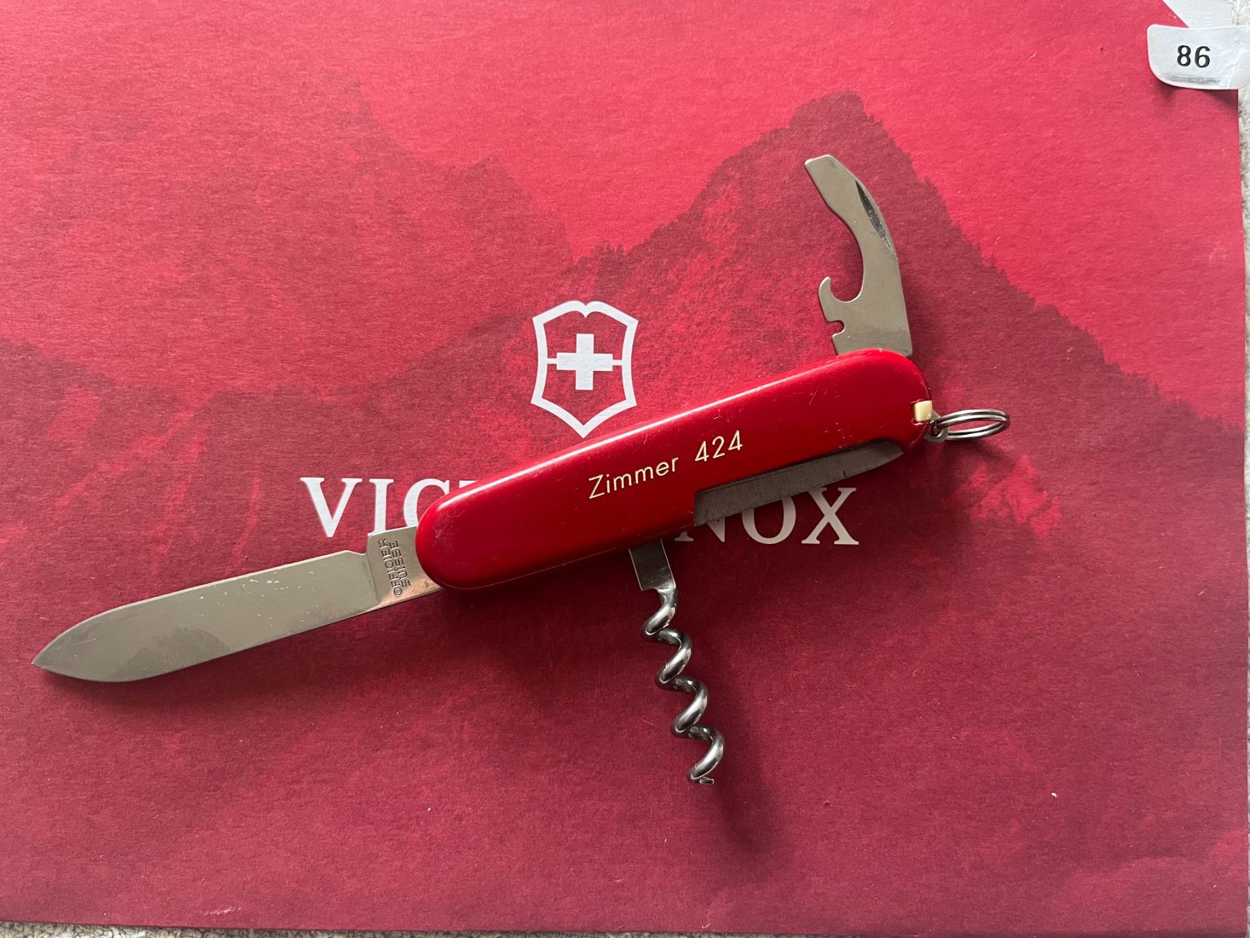 Victorinox Taschenmesser: Victorinox, Taschenmesser 84mm(Fünfjahreszeiten) – Neu (gemäss Beschreibung) aus Dintikon von Redgar58 1