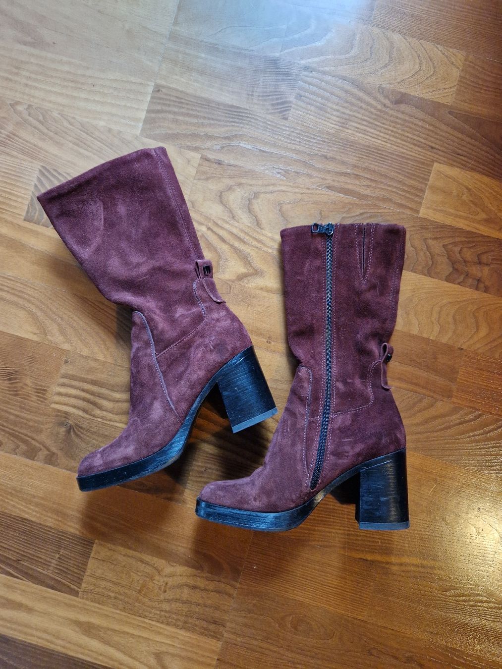 Mjus Scarpe da donna: Mjus Wildlederstiefel, Grösse 36 – Nuovo (secondo la descrizione) da Zürich venduto da stefanella