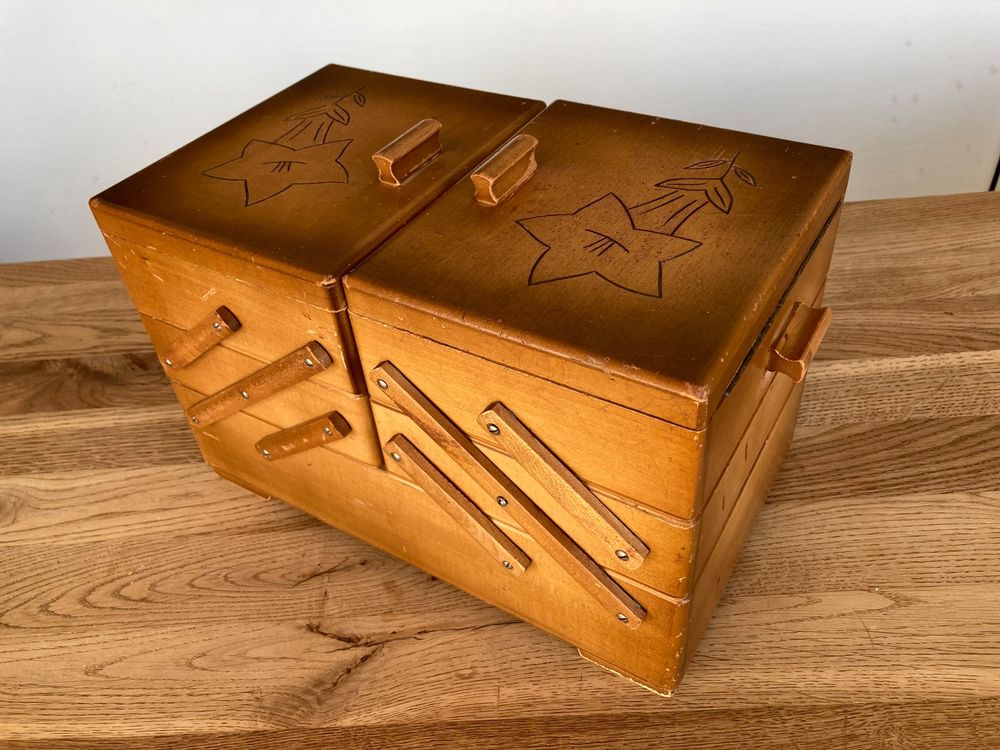 Sinbana Mini-Nähset 3-tlg. | Tragbares Nähkästchen Mit Nadeln, Faden & Schere