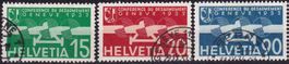 1932 Flugpost, Abrüstungskonferenz Nr. F16-F18, Serie gest.