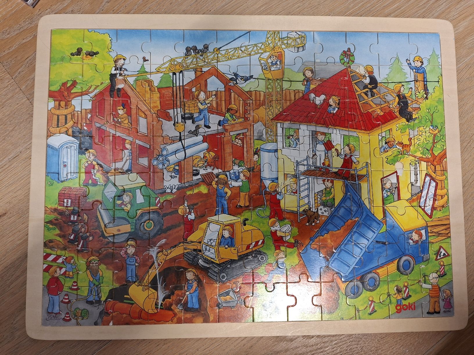 Holzartikel: Holz Puzzle ca 30 Teile – Gebraucht aus Obfelden von xcorinax