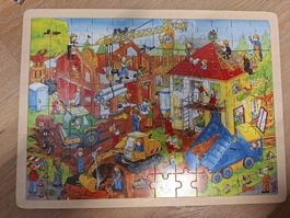 Holz Puzzle ca 30 Teile