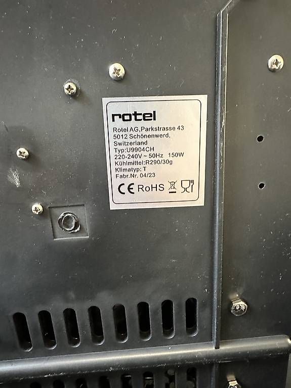 Elettrodomestici da cucina: Rotel U9904CH Eiswürfelmaschine Silbergrau – Usato da Bachenbülach venduto da Bluebrother 3