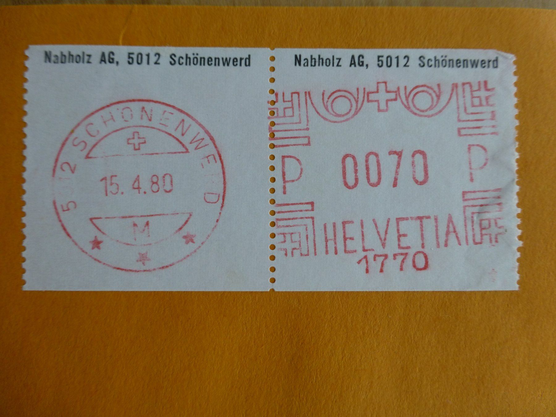 Foto & Immagini: Schönenwerd, Nabholz AG 1980 – Usato da Bettlach venduto da 1saurer 1