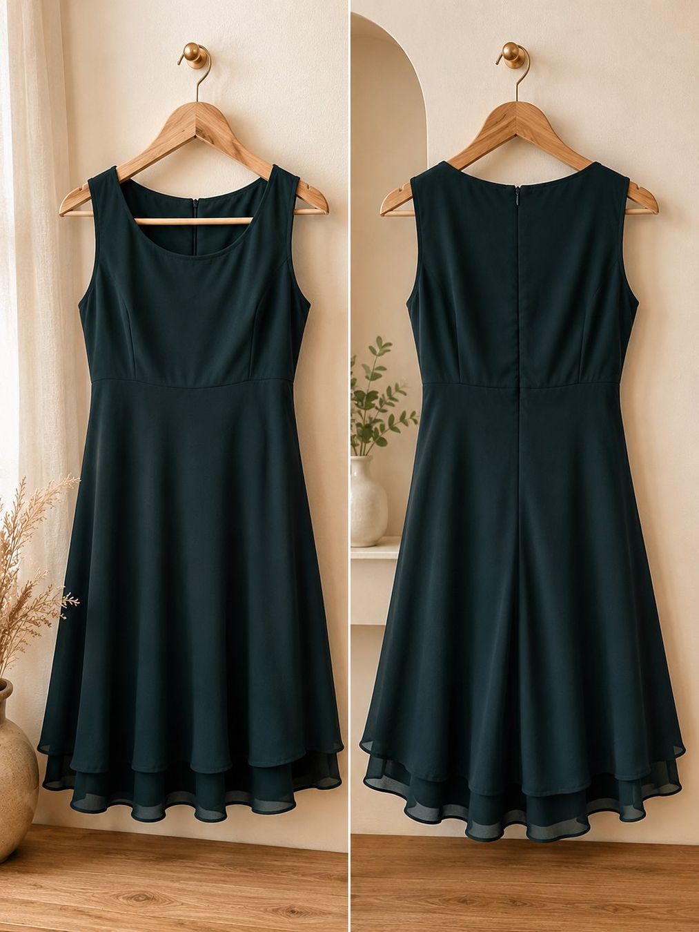 Vestiti: Belle robe verte Beechers Brook taille S – Usato da Pully venduto da Artemisya